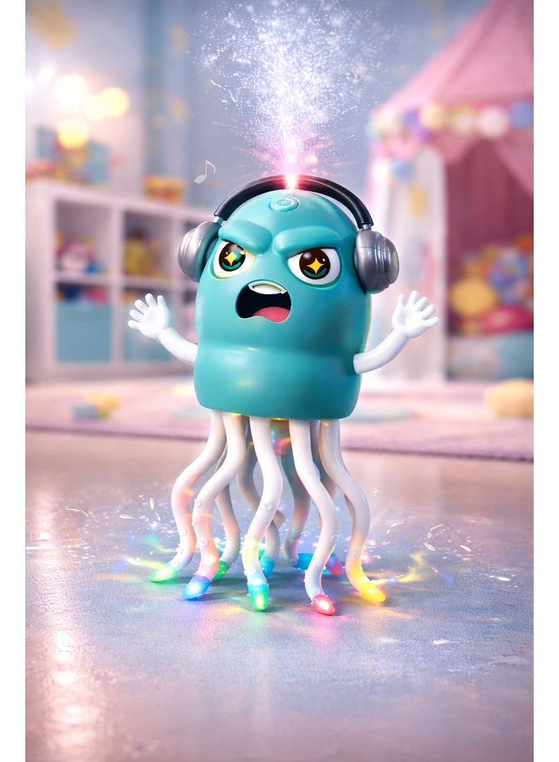 Luxury Electric Dancing Squid Toy For Kids With Lights, Music & Motion Sensor – Usb Rechargeable - Image 4